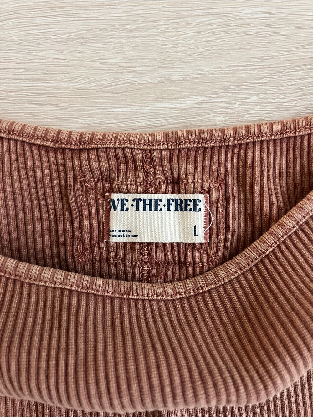 Free People Ribbed Long-Sleeve Top - Picture 4 of 4